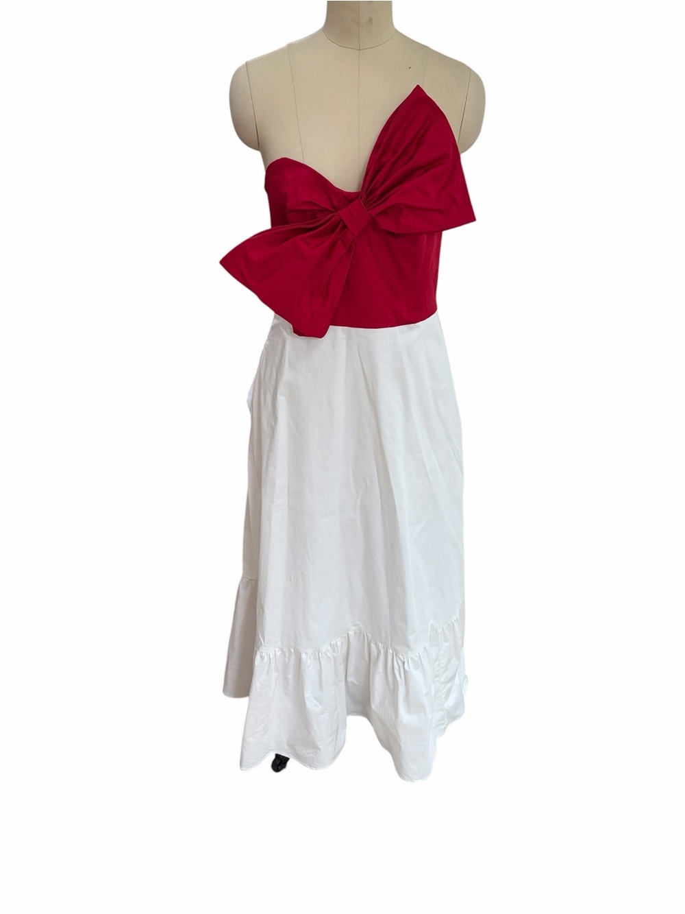Anthropologie Hutch Bow midi dress size‎ 12 - Picture 3 of 9